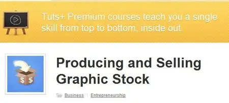 Producing and Selling Graphic Stock