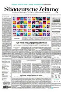 Sueddeutsche Zeitung vom 25 Oktober 2012