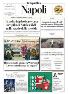 la Repubblica Napoli - 22 Dicembre 2023