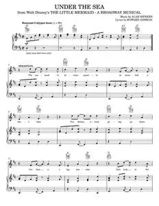 Under The Sea (from The Little Mermaid: A Broadway Musical) - Alan Menken, The Little Mermaid Musica (Piano-Vocal-Guitar