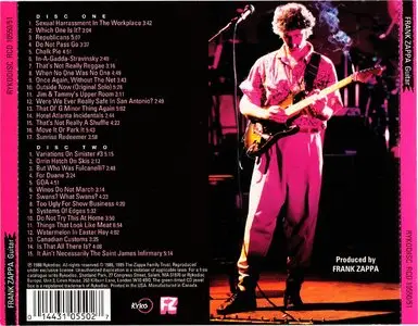 Frank Zappa - Guitar (1988) {2CD Rykodisc RCD 10550/51 rel 1995}