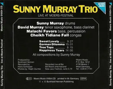 Sunny Murray Trio - Live at Moers Festival (1985)