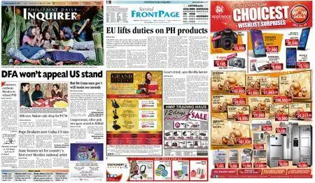 Philippine Daily Inquirer – December 19, 2014