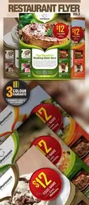 GraphicRiver Restaurant Flyer Vol.3