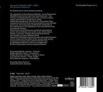 Filippo Mineccia, Ensemble Mare Nostrum, Andrea De Carlo - Stradella: San Giovanni Crisostomo (2015)