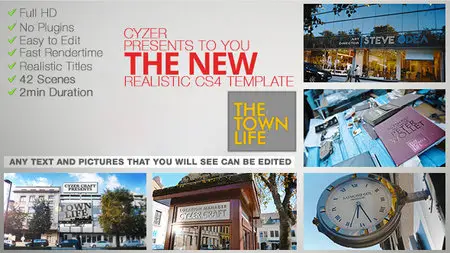 Town Life Intro Promotion - TV Series Opener - Project for After Effects (VideoHive)