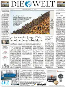 Die Welt am 14 Juni 2014