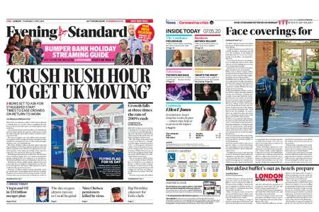 London Evening Standard – May 07, 2020