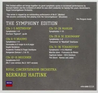 Bernard Haitink - The Symphony Edition [36CD Limited Edition Box Set] (2013)
