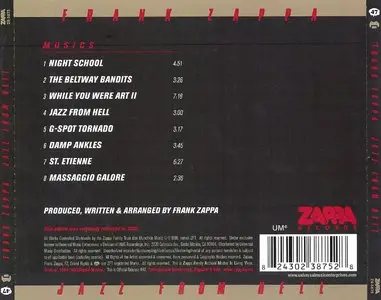 Frank Zappa - Jazz From Hell (1986) {2012 UMe Remaster}