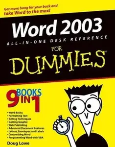 Word 2003 All-in-One Desk Reference For Dummies [Repost]