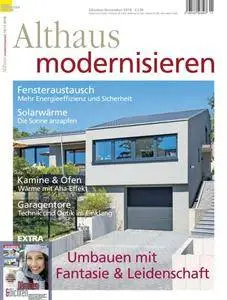 Althaus Modernisieren - Oktober/November 2018