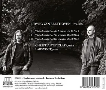 Christian Tetzlaff, Lars Vogt - Beethoven: Violin Sonatas Op.30 (2021)