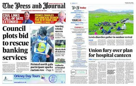 The Press and Journal Highlands and Islands – August 01, 2018