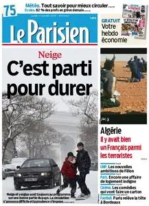 Le Parisien du Lundi 21 Janvier 2013