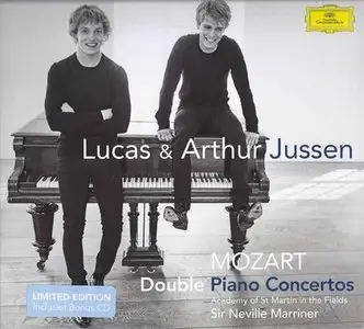Arthur and Lucas Jussen, Sir Neville Marriner - Mozart: Double Piano Concertos (2015)