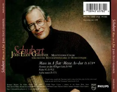 John Eliot Gardiner, Orchestre Révolutionnaire et Romantique, The Monteverdi Choir - Schubert: Mass in A flat (1999)