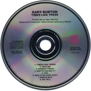 Gary Burton - Times Like These (1988) {GRP D9569}