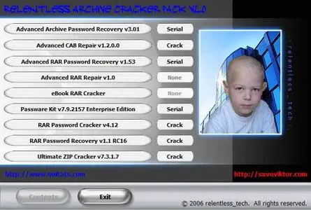 Relentless Archive Cracker Pack v2.0