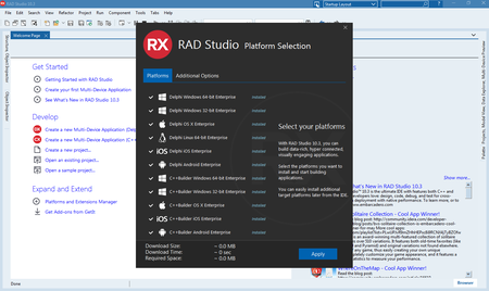 Embarcadero RAD Studio 10.3.2 Rio Architect 26.0.34749.6593 beta