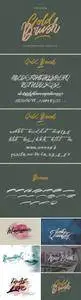 CreativeMarket - Gold Brush 2491112