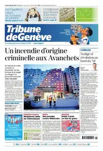 TRIBUNE DE GENEVE  31 JANVIER 2011