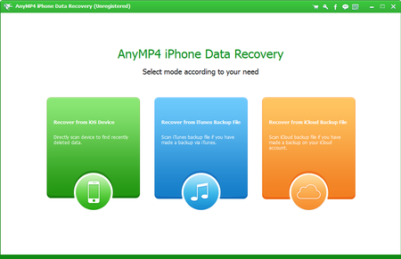 AnyMP4 iPhone Data Recovery 7.3.12 / 7.3.10 Multilanguage (Win/Mac)