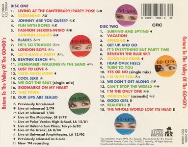 The Go-Go's - Return To the Valley of the Go-Go's (1994)