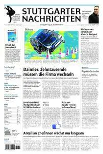 Stuttgarter Nachrichten Filder-Zeitung Vaihingen/Möhringen - 21. Oktober 2017