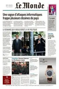 Le Monde du Dimanche 14 et Lundi 15 Mai 2017