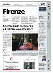 la Repubblica Firenze - 6 Maggio 2018