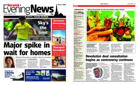 Norwich Evening News – February 07, 2023
