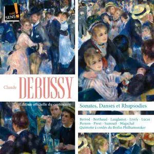 Tatiana Samouil, David Lively - Debussy: Sonates, danses et rhapsodies (2018) [Official Digital Download]