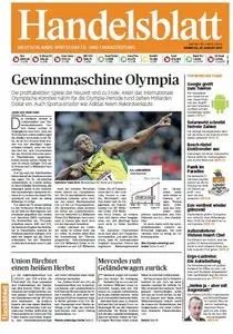 Handelsblatt vom Dienstag, 14. August 2012