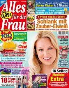 Alles für die Frau Nr.11 - 6 März 2020