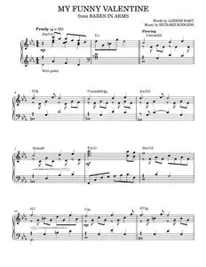 My Funny Valentine [Jazz version] (arr. Brent Edstrom) - Lorenz Hart, Rodgers & Hart (Piano Solo)