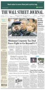 The Wall Street Journal - 7 June 2021