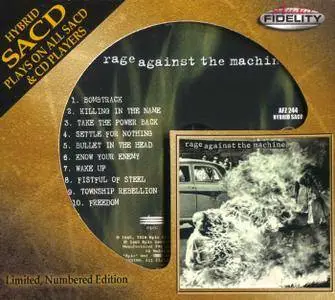 Rage Against The Machine - Rage Against The Machine (1992) [Audio Fidelity 2016] PS3 ISO + DSD64 + Hi-Res FLAC