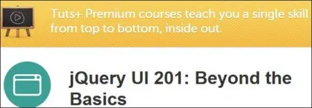 Tutsplus - jQuery UI 201: Beyond the Basics