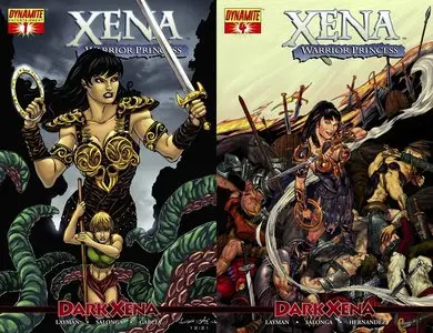 Xena - Warrior Princess - Dark Xena #1-4 (2007) Complete