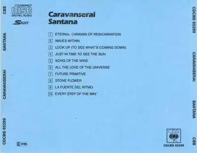 Santana - Caravanserai (1972) [198?, Reissue]