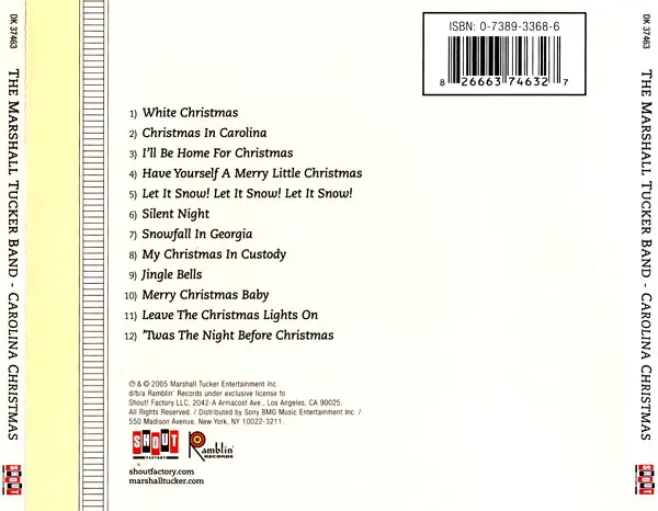 The Marshall Tucker Band - Carolina Christmas (2005) / AvaxHome