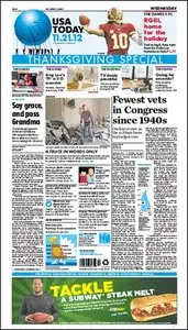 USA Today - 21 November 2012