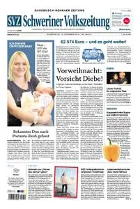 Schweriner Volkszeitung Gadebusch-Rehnaer Zeitung - 12. Dezember 2019