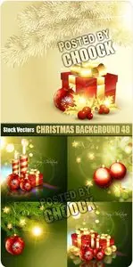 Christmas background 48 - Stock Vector
