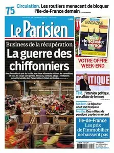 Le Parisien  du vendredi 29 novembre 2013