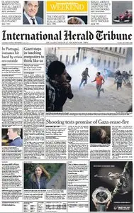 International Herald Tribune from Saturday, 24. November 2012
