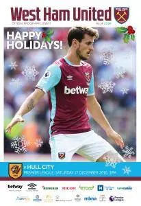 West Ham United vs Hull City - 17 December 2016