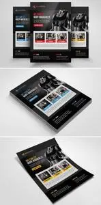 CM - Body Fitness Club Flyer Template 1549146