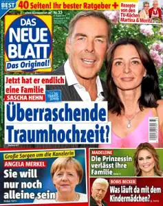 Das Neue Blatt – 08. August 2018